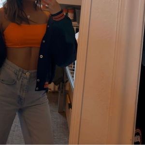 Orange Princess Polly Cropped Tank